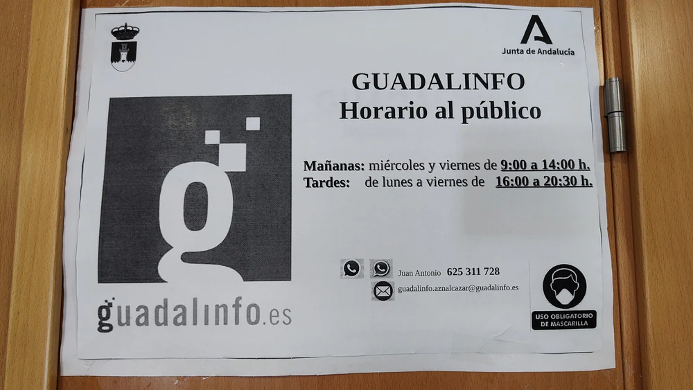 Foto de PUNTO VUELA GUADALINFO AZNALCÁZAR.