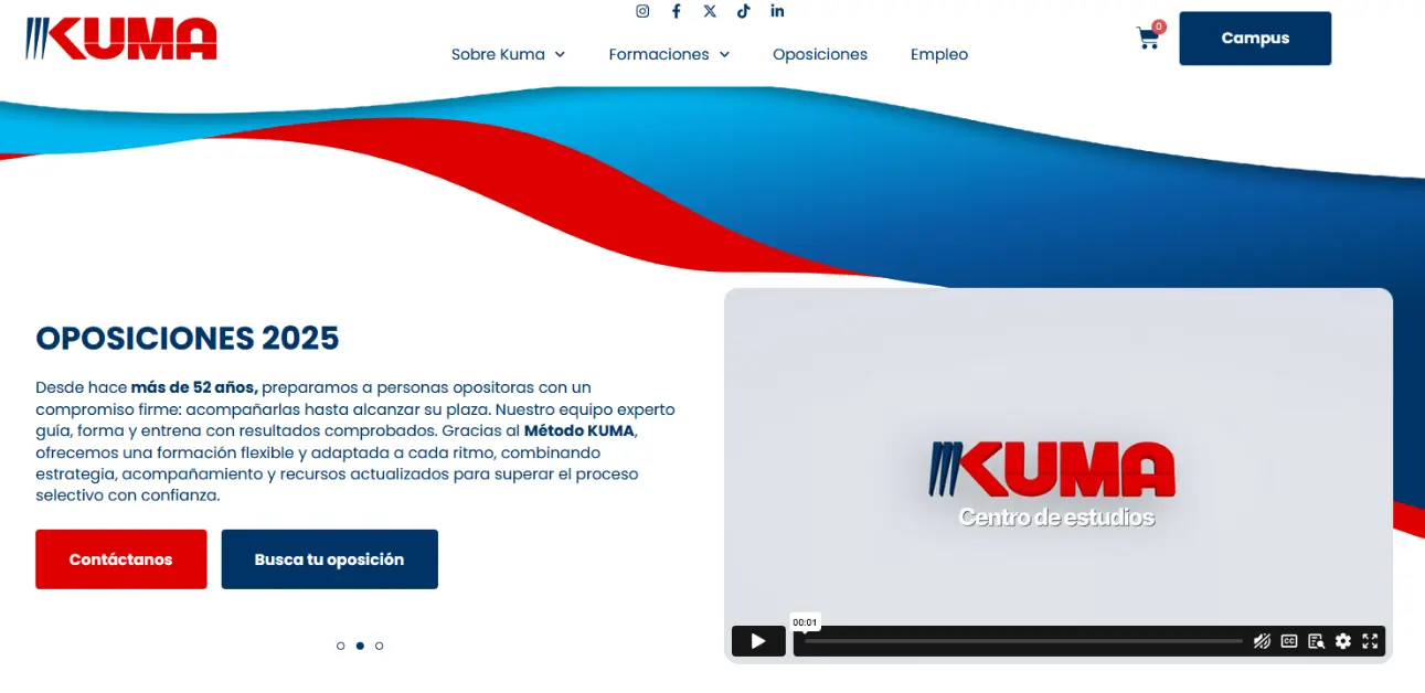 Centro de Estudios Kuma "Avda. Marítima" Oposiciones - Cursos Gratis