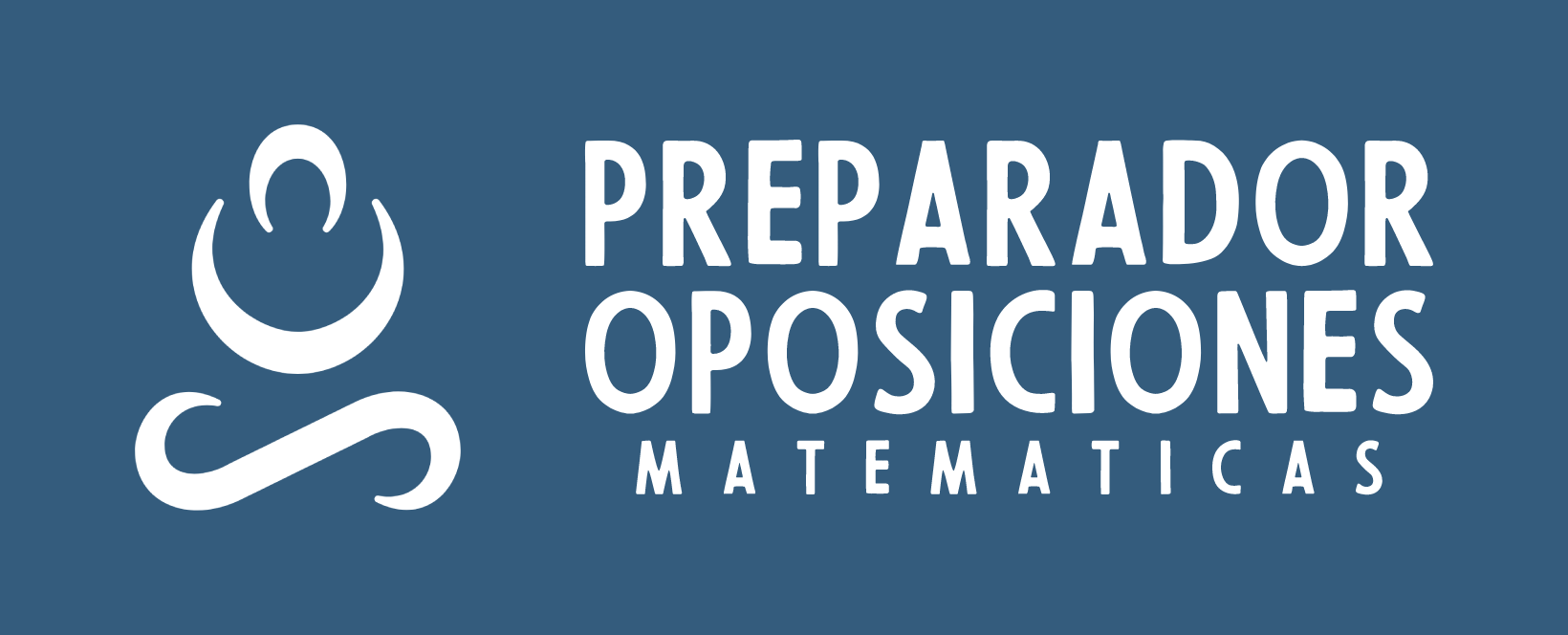 Preparador oposiciones matemáticas