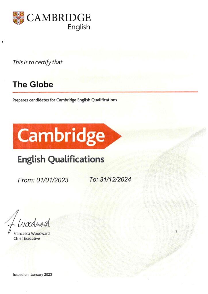 The Globe School of English