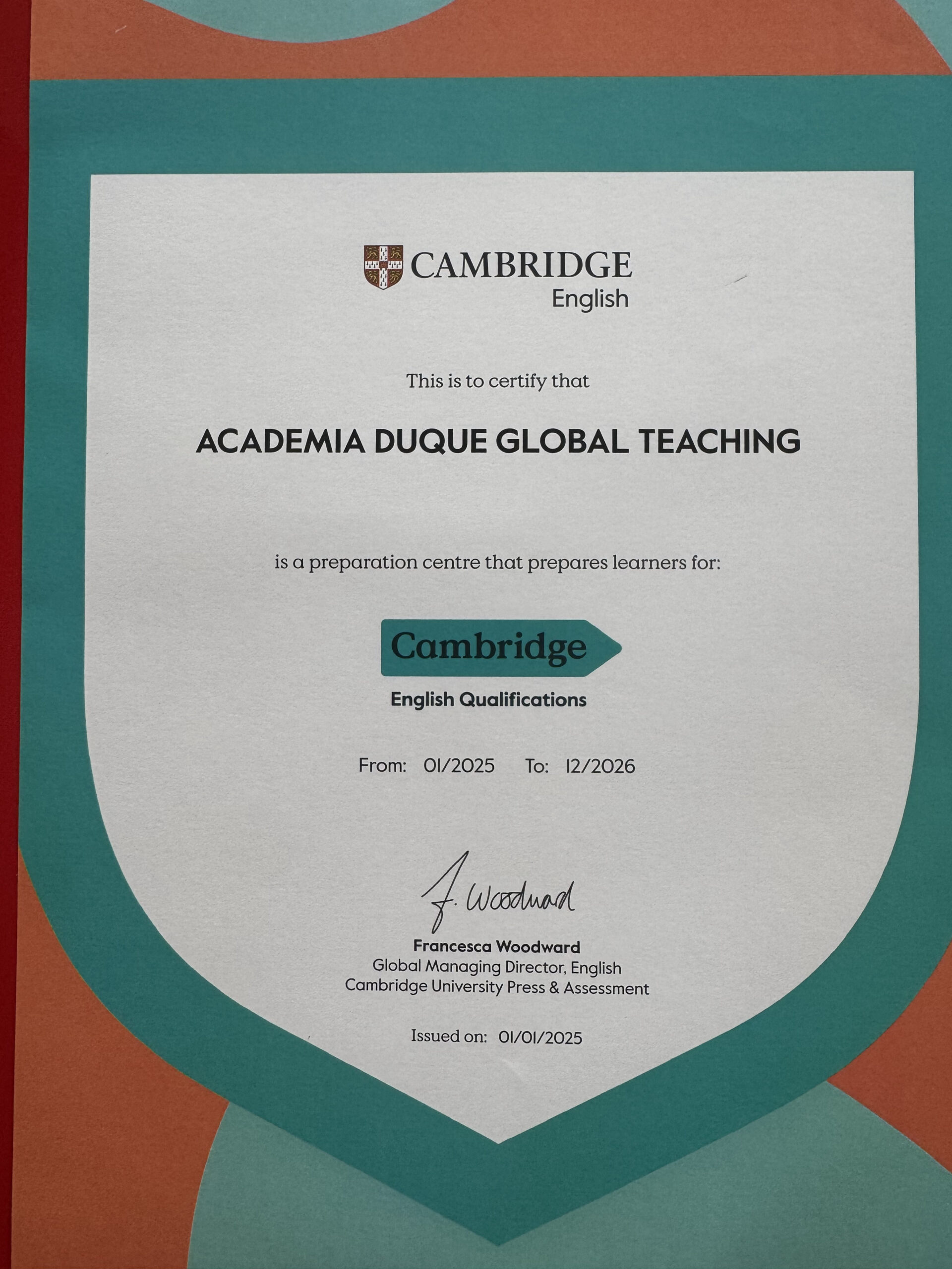Duque Global Teaching