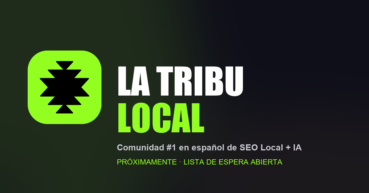 Academia SEO Local - Tribu Local