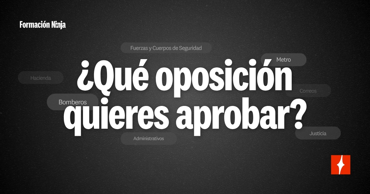 Formación Ninja | Academia de Oposiciones en Alcorcón